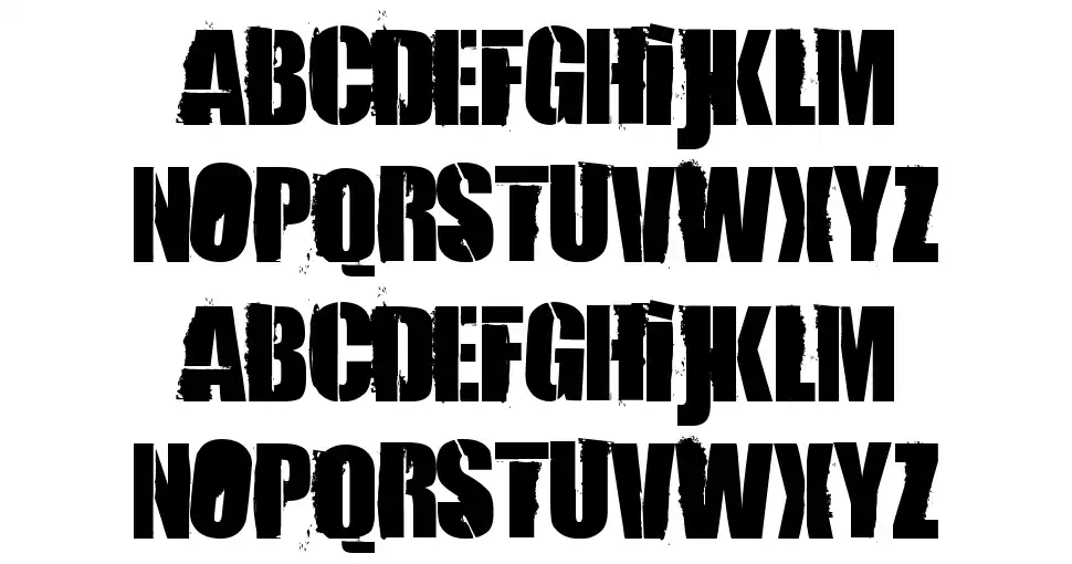 84 Rock ! font