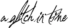 A Glitch In Time font
