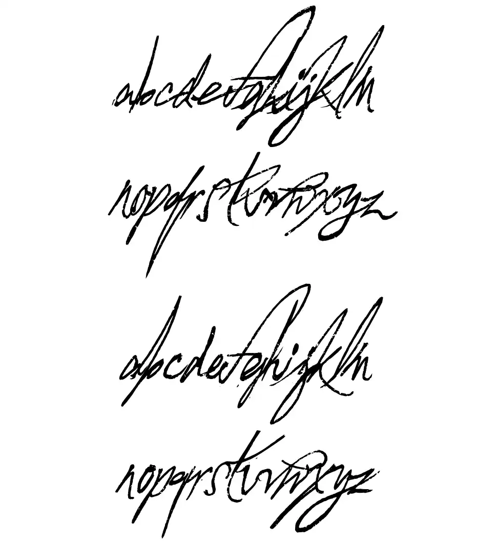 A Glitch In Time font