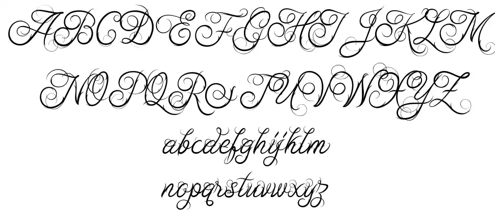 Ababil Script font