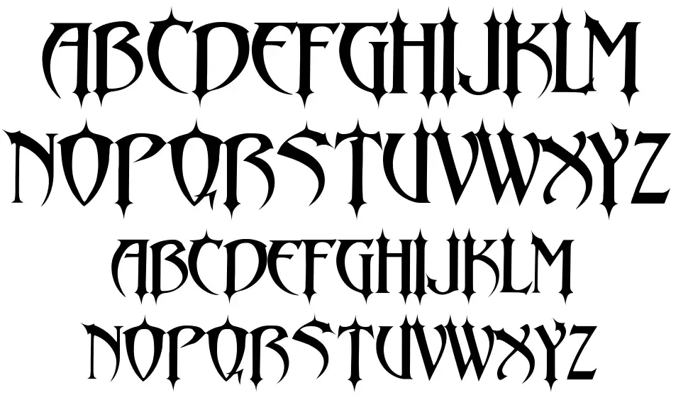 Abaddon II font