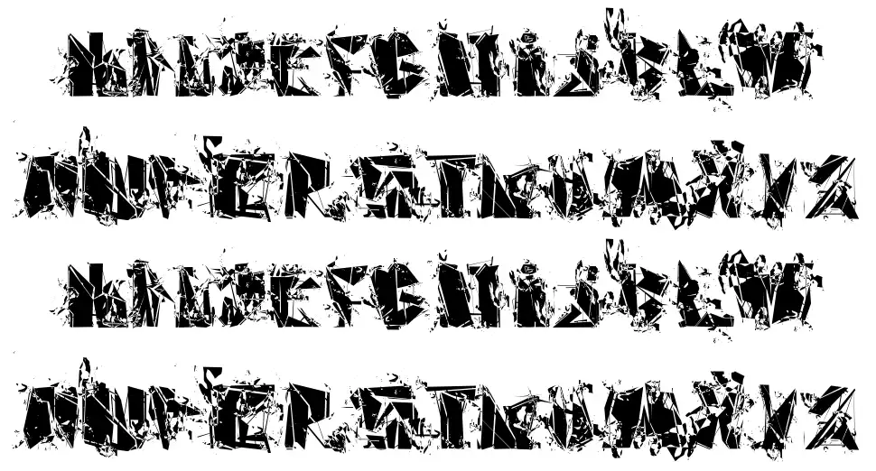 abstract rua font by afrobreak fontriver abstract font