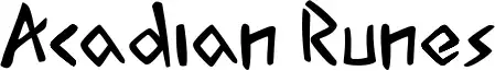 Acadian Runes