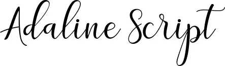 Adaline Script