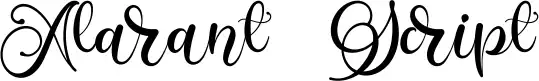 Alarante Script
