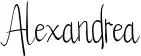 Alexandrea
