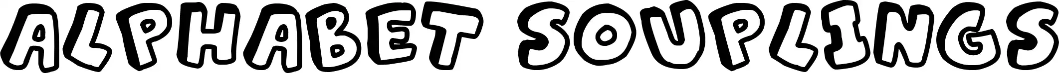 Alphabet Souplings