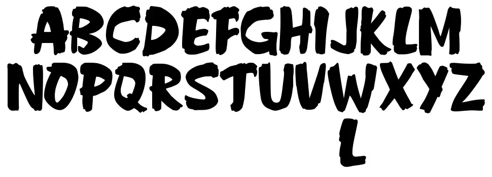 Anderson Fireball XL5 font