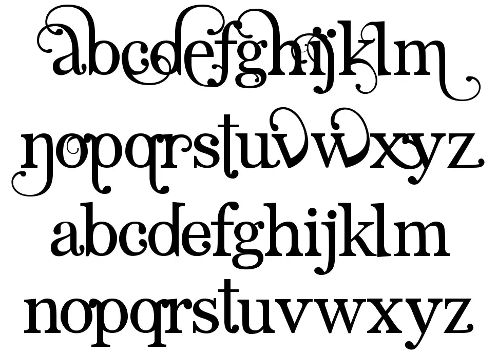 Angelic Serif font