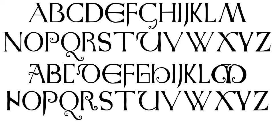 Anglo-Saxon font