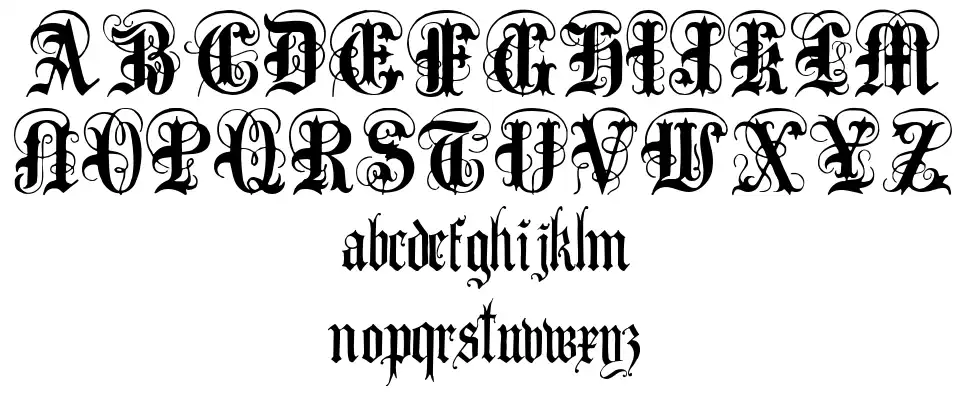 anglo text