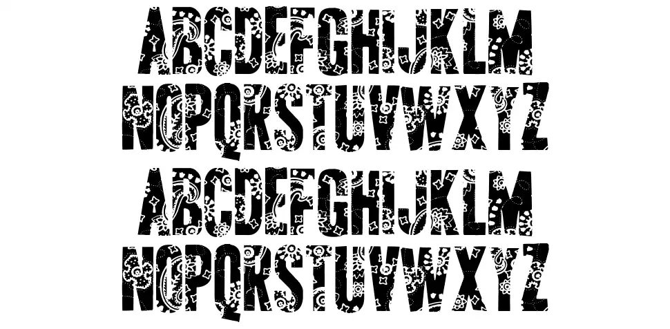 AP Applique font