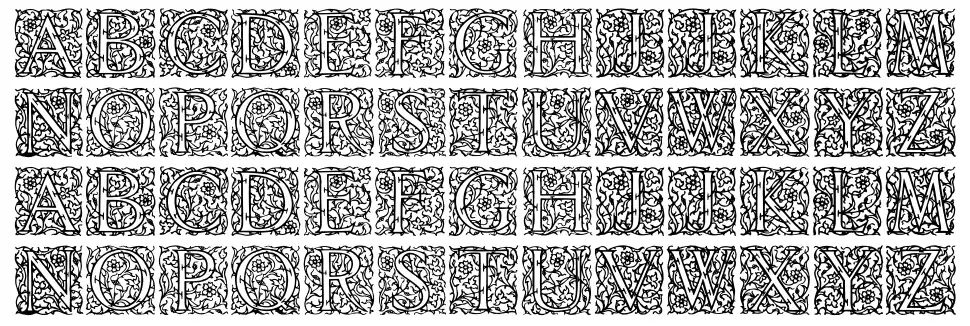 Arabesque Initialen font