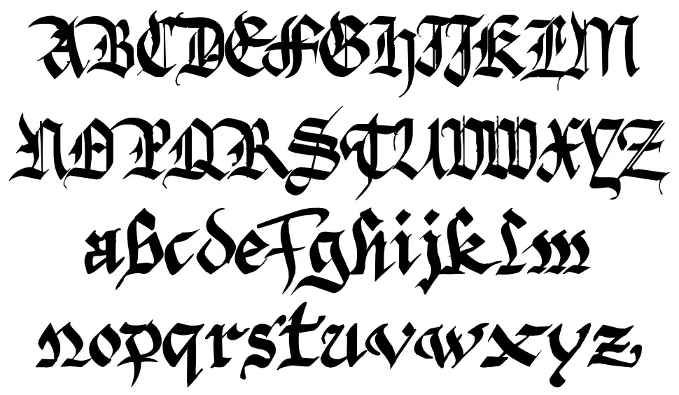 Argor Fast Scaqh font