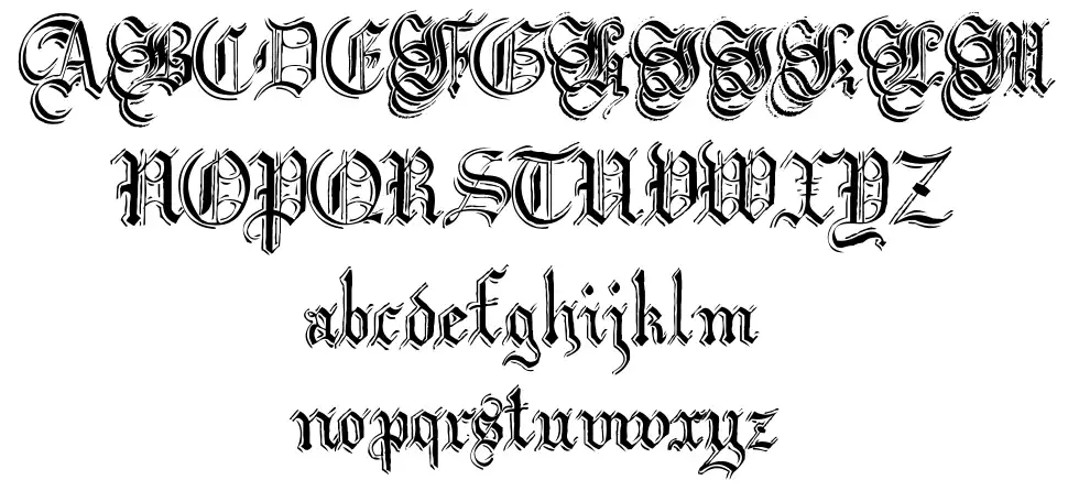 Argor Flahm Scaqh font