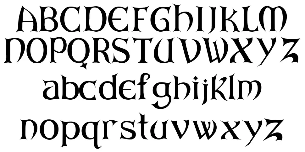 Arkham font