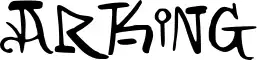 Arking font