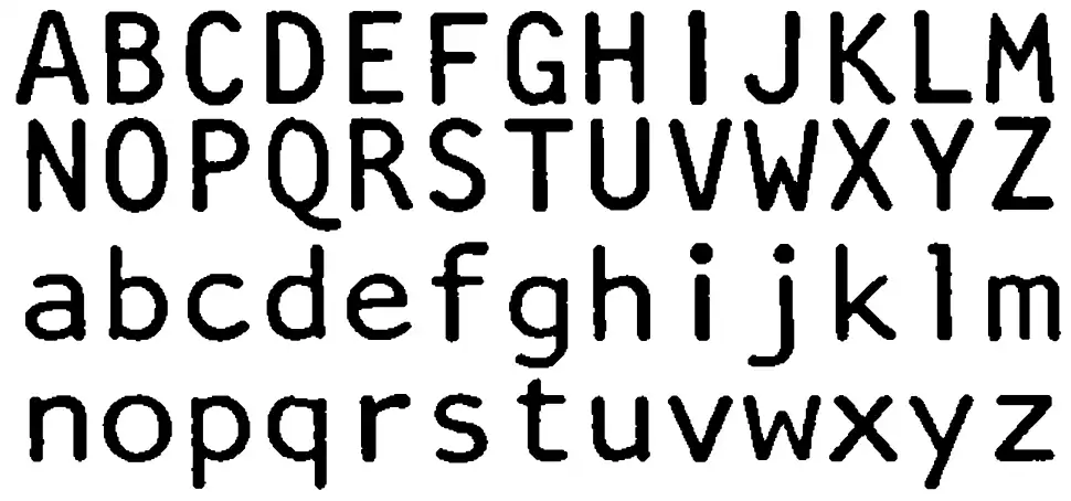 Artisan 12 font