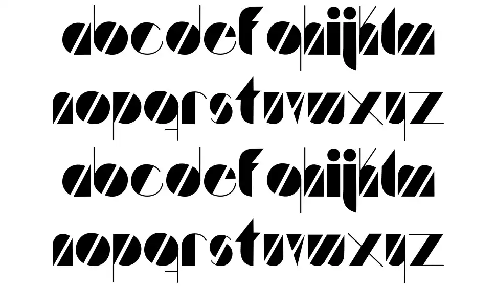 Artistica font
