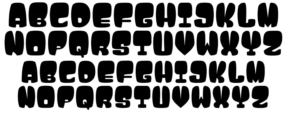 Atama G font