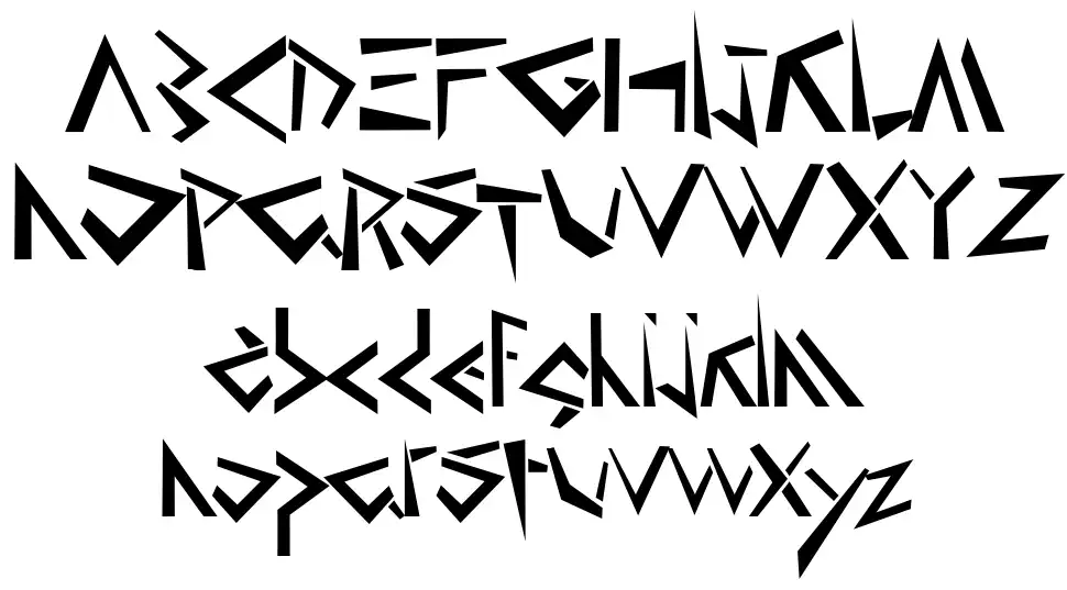 Atlantis font