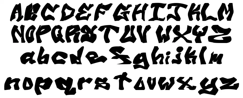 Avalon Old Skool Graff font