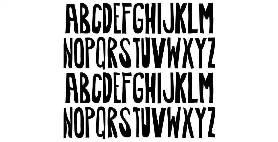 Awkward font