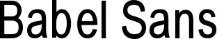 Babel Sans