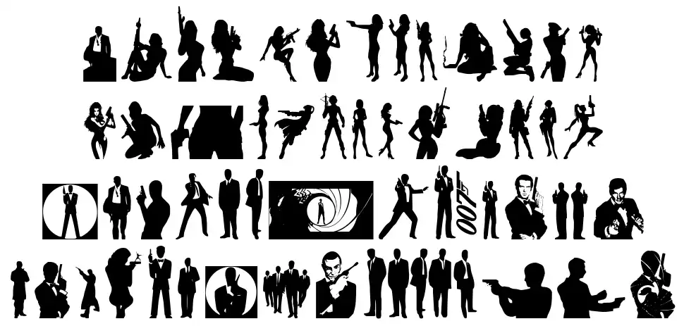 Babes & Bond font