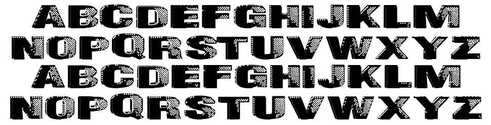 Badazzle font