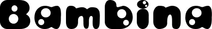 Bambina font