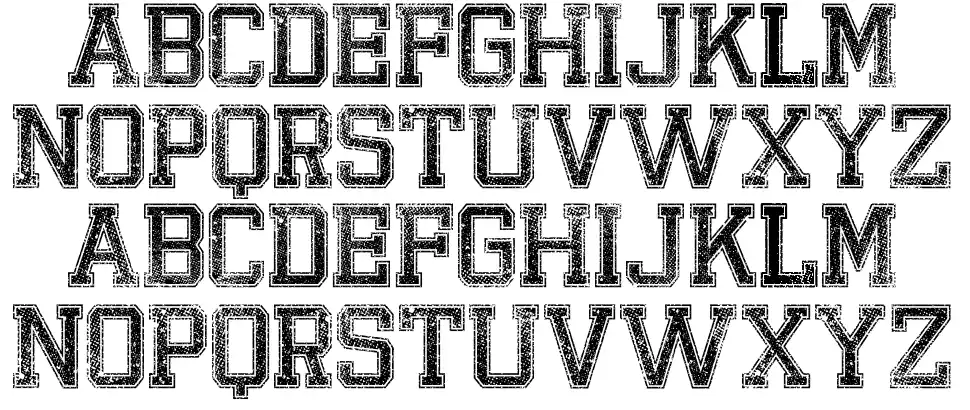 hardcore text font Hardcore text font