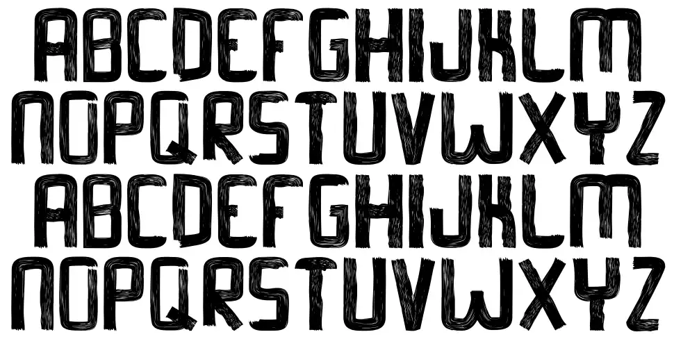 Barker AllCaps font