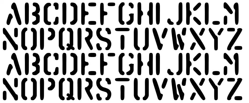 Barrel font
