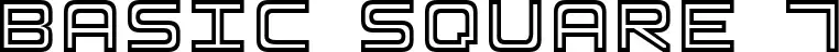 Basic Square 7