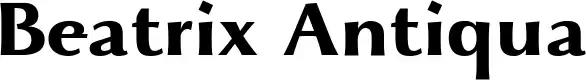 Beatrix Antiqua font