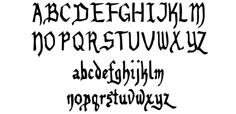 Benegraphic font