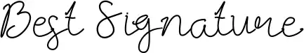 Best Signature
