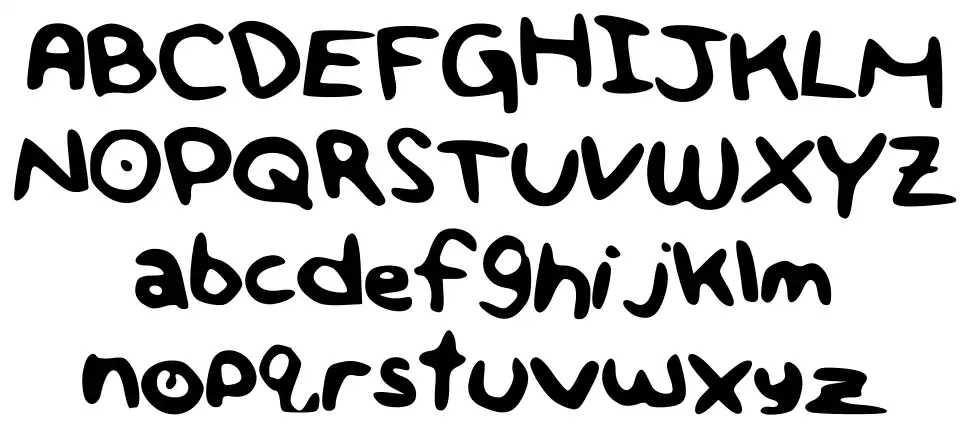 Big Bold and Brilliant font