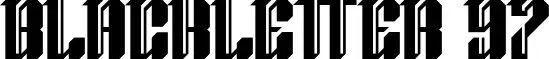 Blackletter 97