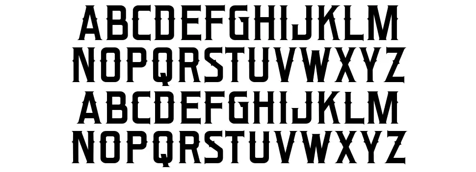 Bonzer - San Francisco font