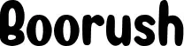 Boorush
