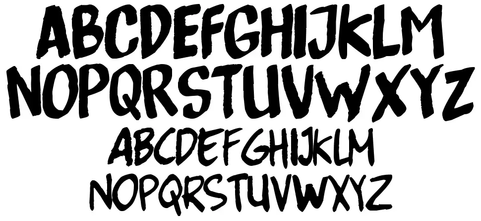 Bottenbreker T.V. font