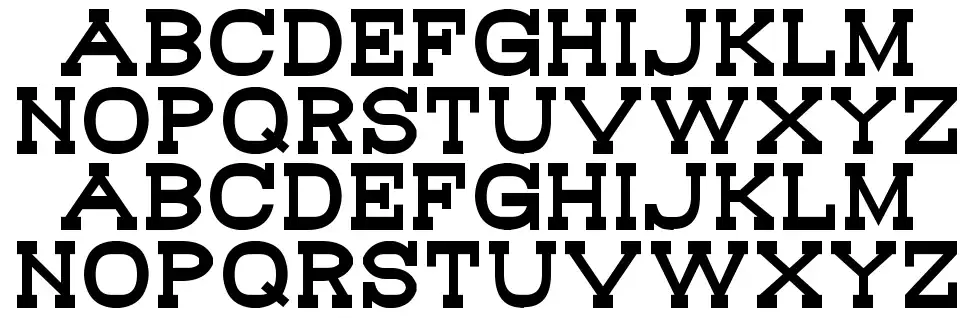 Bou Western font