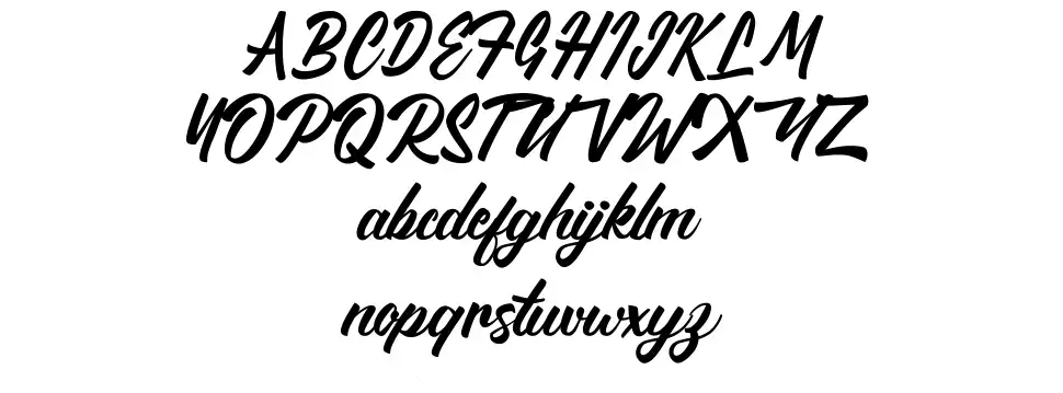 Brady font