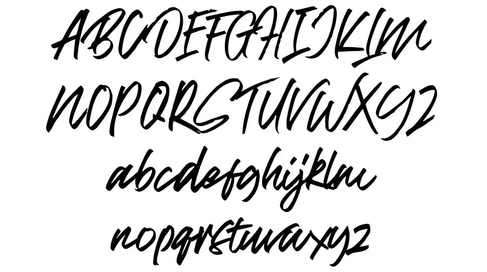 Break Dust font by Letterfand.Studio FontRiver