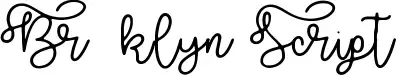 Brooklyn Script