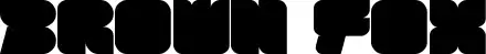 Brown Fox font
