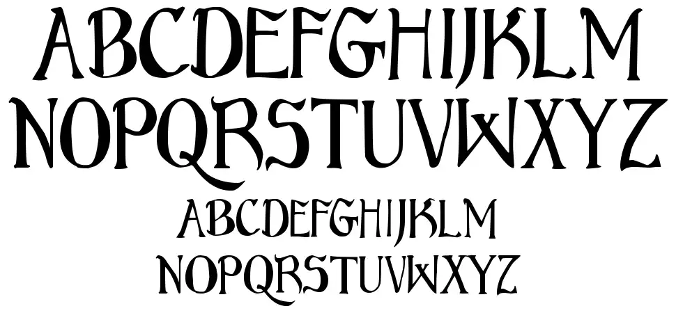 Bruce font