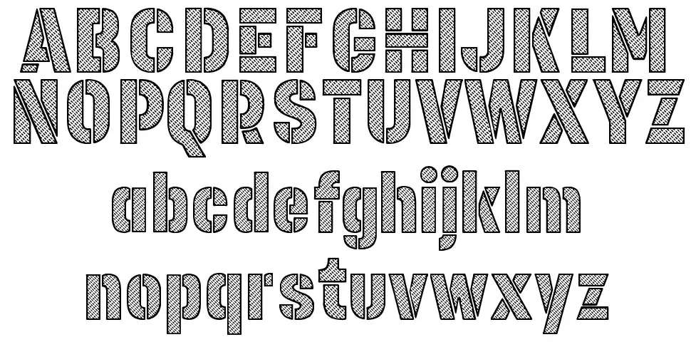 Caja Fuerte font